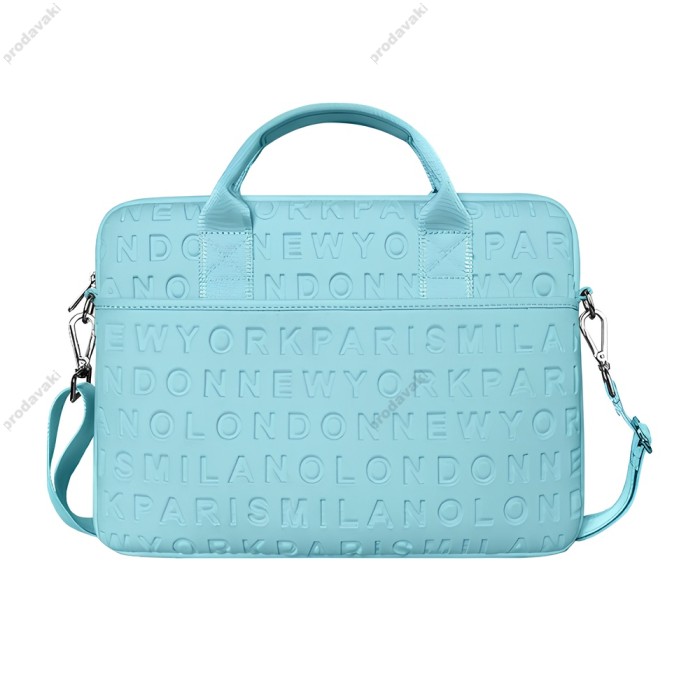 Сумка WiWU Cosmo Laptop Slim Bag для MacBook ноутбука планшета 13"-14.2" Blue