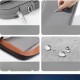 Папка-конверт Wiwu Cozy Classic Case для MacBook ноутбука планшета 13"-14.2" Gray