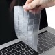 Силіконова накладка WiWU Keyboard Protector на клавіатуру MacBook New Pro 15" (2016-2019) US Прозора