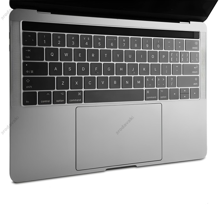 Силіконова накладка WiWU Keyboard Protector на клавіатуру MacBook New Pro 15" (2016-2019) US Прозора