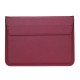 Чохол-конверт-підставка xVibe Leather PU для MacBook ноутбука планшета 13"-14.2" Wine red