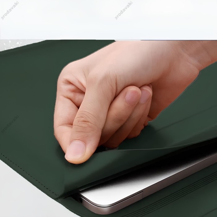 Чохол-конверт WiWU Skin Pro II для MacBook ноутбука планшета до 12" Green