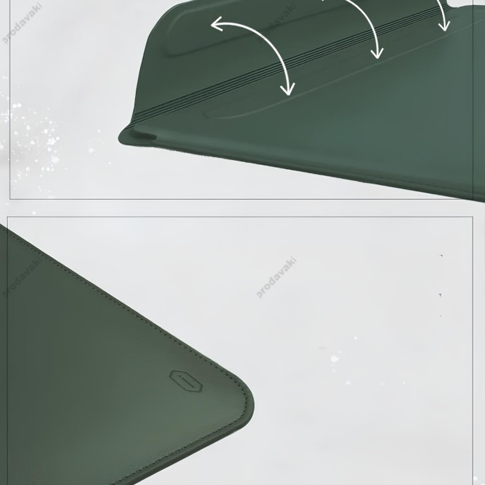 Чохол-конверт WiWU Skin Pro II для MacBook ноутбука планшета до 12" Green