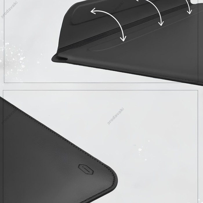 Чохол-конверт WiWU Skin Pro II для MacBook ноутбука планшета до 12" Black