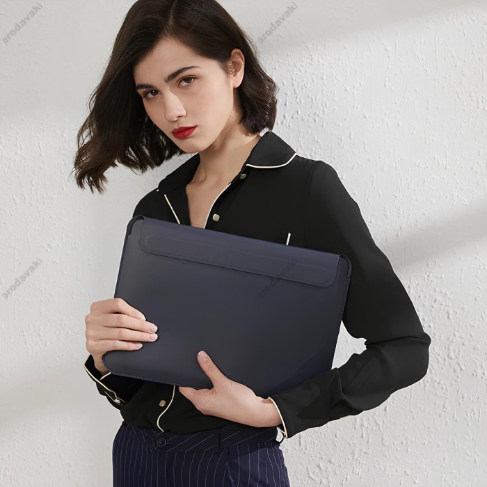 Чохол-конверт WiWU Skin Pro II для MacBook ноутбука планшета до 12" Blue