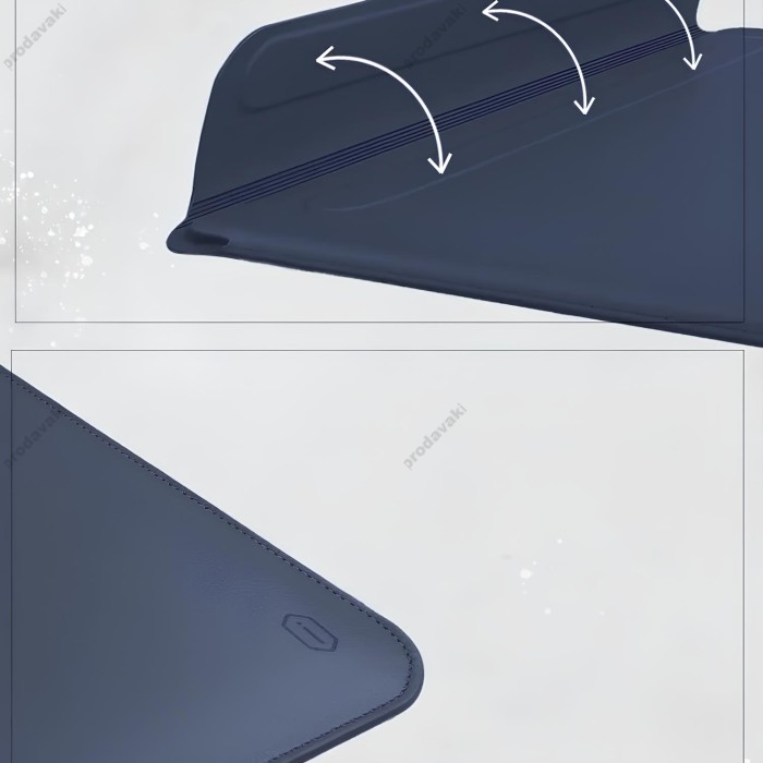 Чохол-конверт WiWU Skin Pro II для MacBook ноутбука планшета до 12" Blue