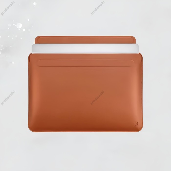 Чохол-конверт WiWU Skin Pro II PU Leather для MacBook Air 13.6" (2022-2026) Brown