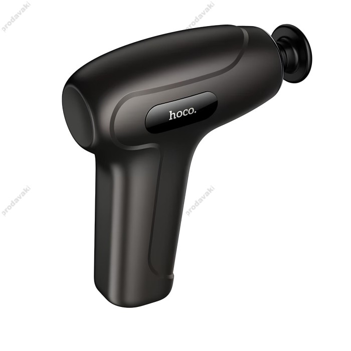 Фітнес-масажер для м'язів Hoco HP51 Electric mini silent fascia gun Black