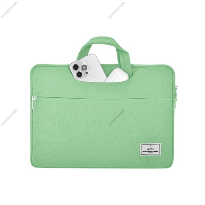 Сумка WiWU VIVI Laptop Handbag для MacBook ноутбука планшета 13"-14.2" Green