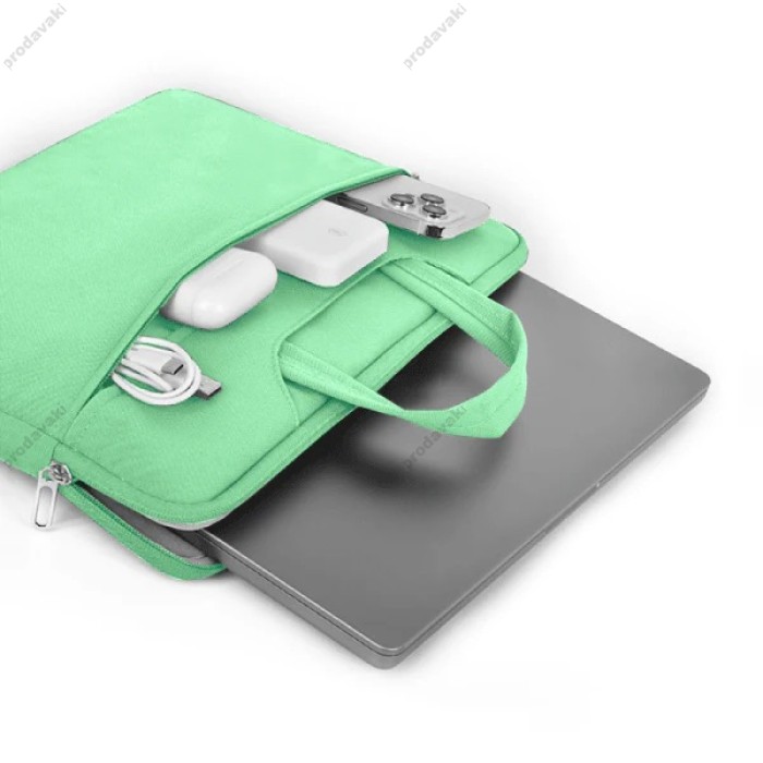 Сумка WiWU VIVI Laptop Handbag для MacBook ноутбука планшета 13"-14.2" Green