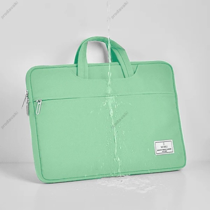 Сумка WiWU VIVI Laptop Handbag для MacBook ноутбука планшета 13"-14.2" Green