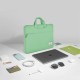 Сумка WiWU VIVI Laptop Handbag для MacBook ноутбука планшета 13"-14.2" Green