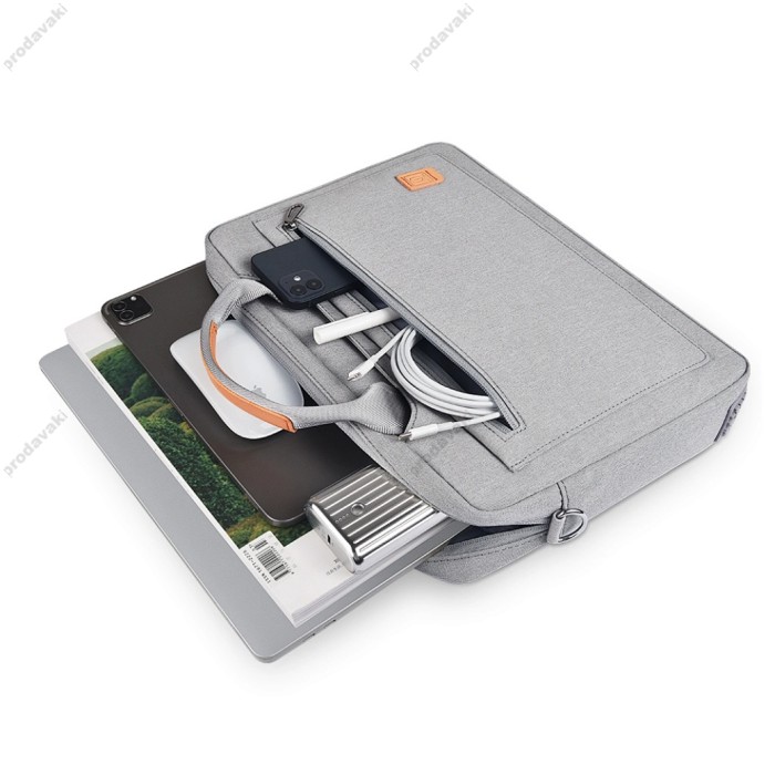 Сумка WiWU Pioneer Pro Handbag для MacBook ноутбука 15"-16.2" Grey