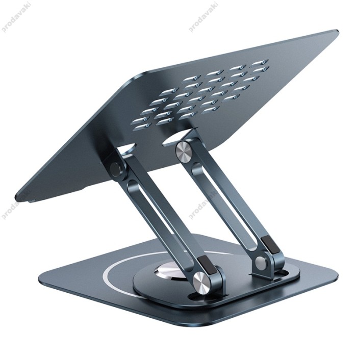 Підставка для ноутбука та MacBook Baseus UltraStable Pro Rotatable Foldable Laptop Stand Grey (B10059900811-00)