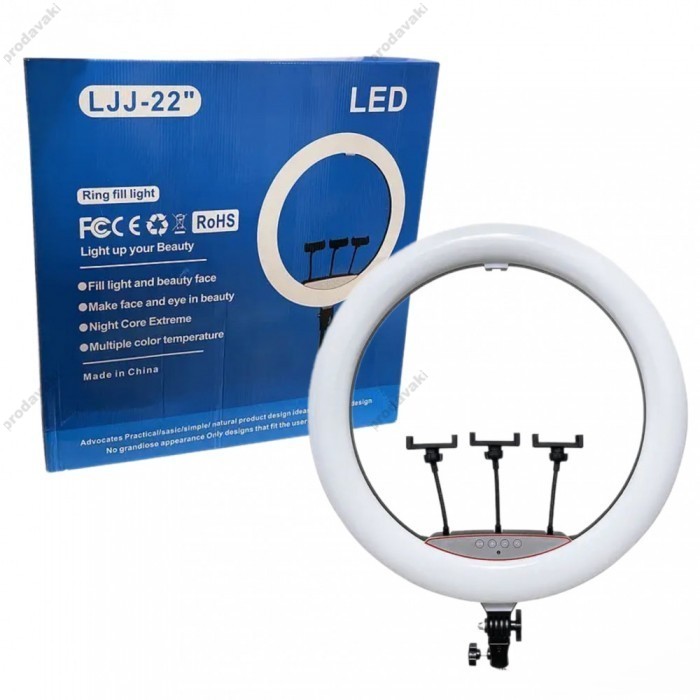 Лампа кільцева LED Ring Light CH LJJ-22 56см 2700-6500К з пультом