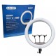 Лампа кільцева LED Ring Light CH LJJ-22 56см 2700-6500К з пультом