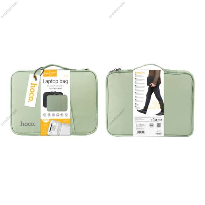 Чохол-папка HOCO GT2 Simple series laptop bag для ноутбука планшета 12.9" Green