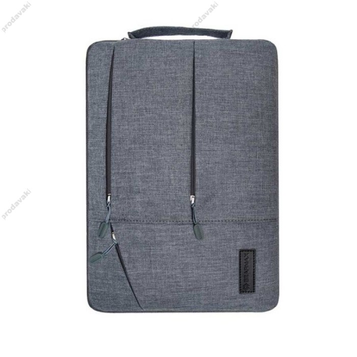 Чохол-папка WIWU Gent Pocket Sleeve для MacBook ноутбука 15"-16.2" Gray