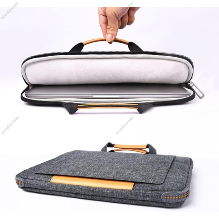 Сумка WiWU Laptop Stand Bag для MacBook ноутбука 15"-16.2" Grey