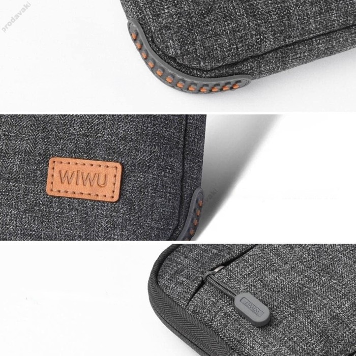 Сумка WiWU Laptop Stand Bag для MacBook ноутбука 15"-16.2" Grey