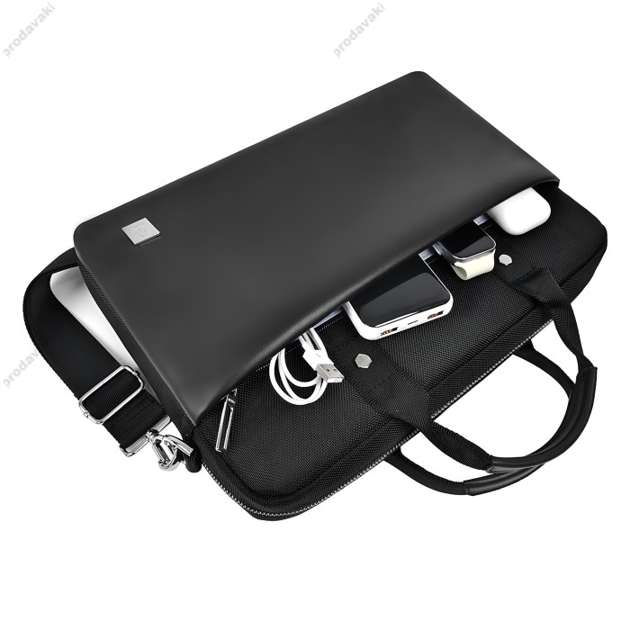 Сумка Wiwu Hali Laptop Bag для MacBook ноутбука 15"-16.2" Black