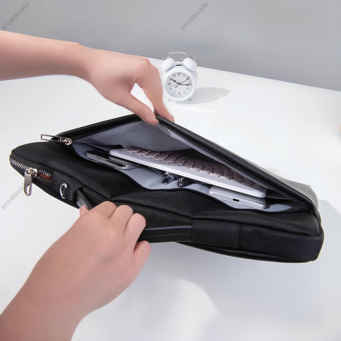 Сумка Wiwu Hali Laptop Sleeve для MacBook ноутбука планшета 13"-14.2" Black