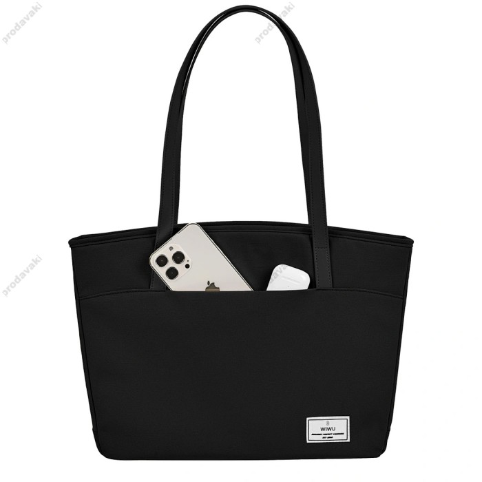 Сумка Wiwu Ora Tote для MacBook ноутбука планшета 13"-14.2" Black
