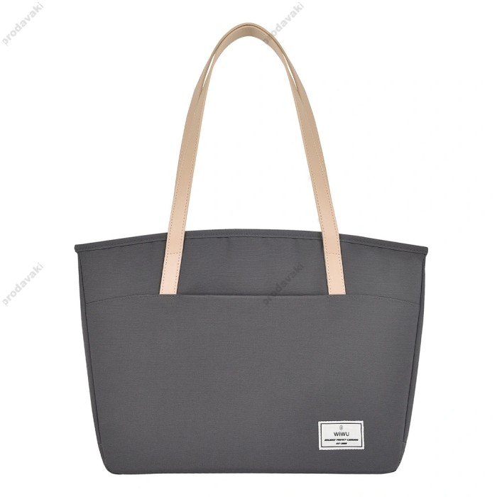 Сумка Wiwu Ora Tote для MacBook ноутбука планшета 13"-14.2" Gray