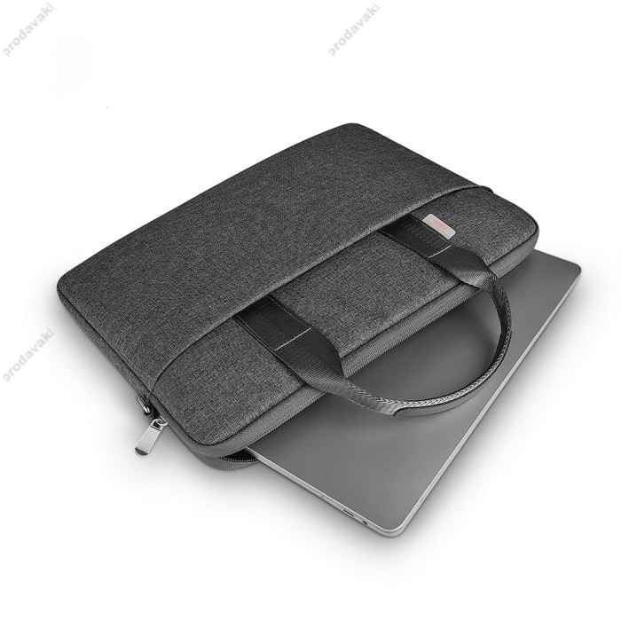 Сумка WiWU Minimalist Laptop Bag II для MacBook ноутбука планшета 13"-14.2" Grey