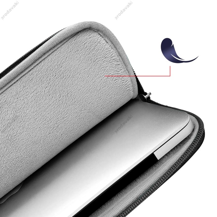 Папка-конверт Wiwu Skin Zero Sleeve для MacBook ноутбука планшета 13"-14.2'' Black