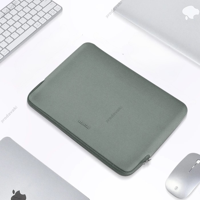 Папка-конверт Wiwu Skin Zero Sleeve для MacBook ноутбука планшета 13"-13.6" Gray
