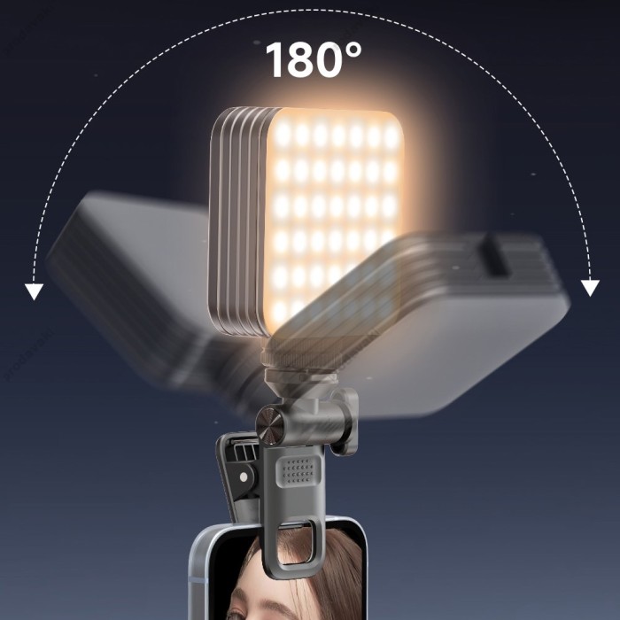 Накамерне відеосвітло LED CH D12S RGB 2500K-9000K