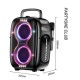 Портативна колонка Bluetooth HOPESTAR Party One Club 650W Black