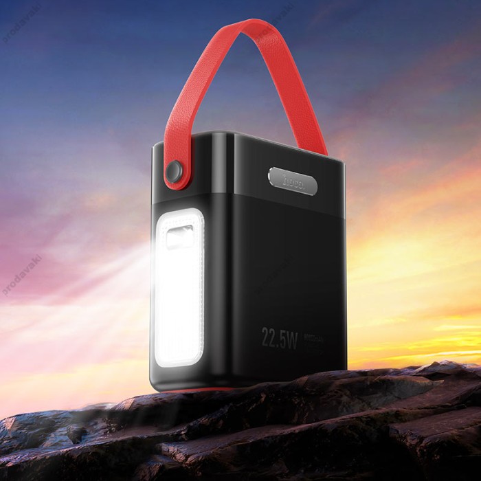 Повербанк портативний акумулятор Power bank Hoco J143 Title 22.5W+PD20W 80000 mAh Black