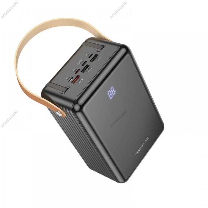 Повербанк портативний акумулятор Power bank BOROFONE BJ32 Terra 22.5W+PD20W 80000mAh Black