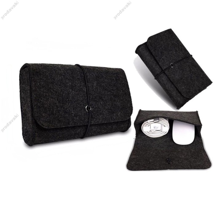 Чохол для зарядного xVibe MacBook Black