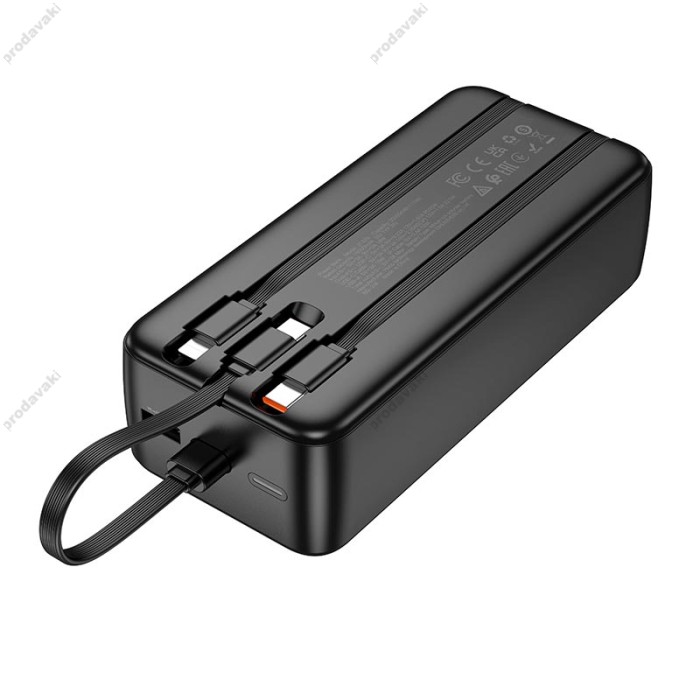 Повербанк портативний акумулятор Power bank Hoco J132B Sabio fully compatible 22.5W 30000 mAh Black