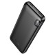 Повербанк портативний акумулятор Power bank Hoco J128 Powerful 10000 mAh Black