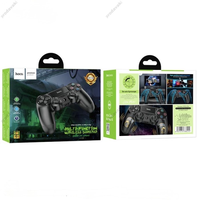 Джойстик ігровий контролер HOCO DGM01 Cool Play Multi-function PS4 бездротовий gamepad Black