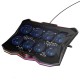 Підставка для ноутбука та MacBook Hoco DH26 RGB notebook multi-fan cooling stand Black