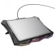 Підставка для ноутбука та MacBook Hoco DH26 RGB notebook multi-fan cooling stand Black