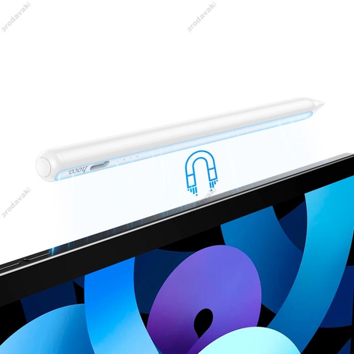 Стілус Stylus Pen Hoco GM114 Smart active Pad dedicated capacitive pen White