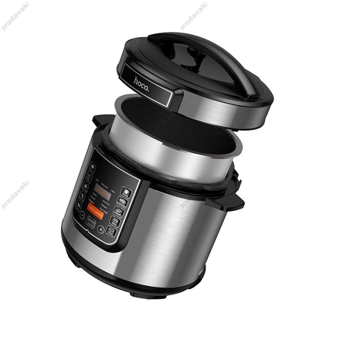 Мультиварка HOCO HJD27A multifunctional electric pressure cooker 6L 1000W Black