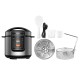 Мультиварка HOCO HJD27A multifunctional electric pressure cooker 6L 1000W Black
