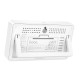 Цифровий термометр гігрометр Hoco HX42 indoor electronic alarm clock thermometer and hygrometer White