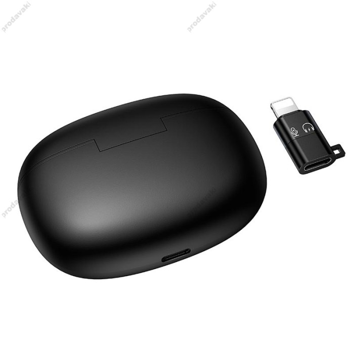 Бездротовий мікрофон Hoco L19 Lightning / Type-C Graceful wireless microphone Black