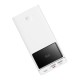 Повербанк портативний акумулятор Power Bank Baseus Star-Lord Digital 30W 30000 mAh Cluster White P10022905113-00