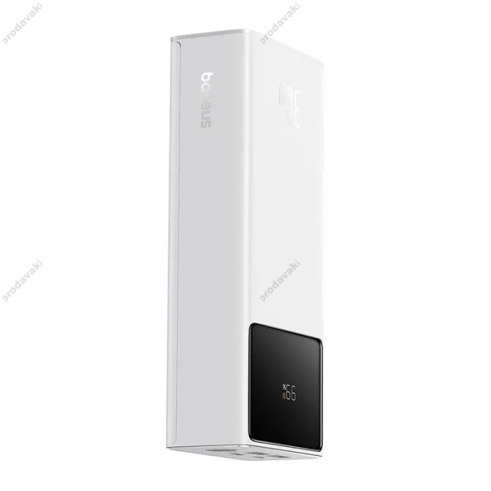 Повербанк портативний акумулятор Power Bank Baseus Star-Lord Digital 30W 30000 mAh Cluster White P10022905113-00