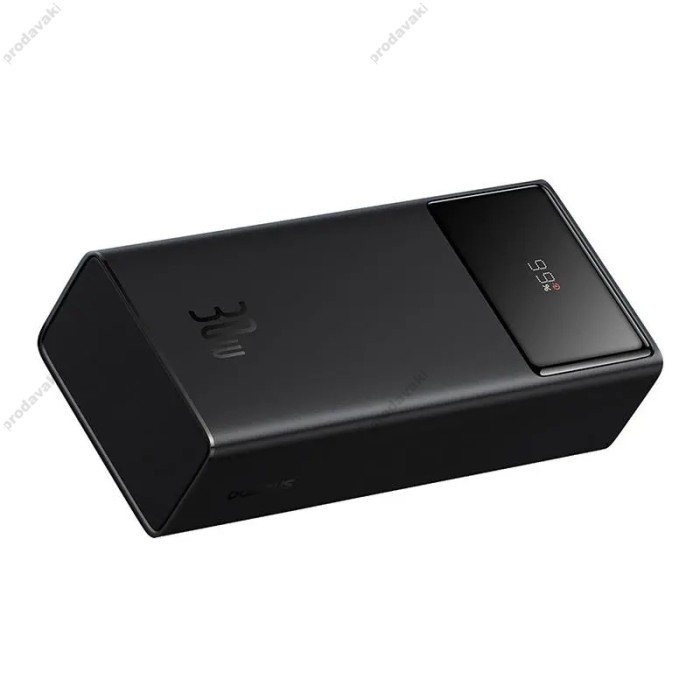 Повербанк портативний акумулятор Power bank Baseus Star-Lord Digital 30W 30000 mAh Cluster Black P10022905113-00