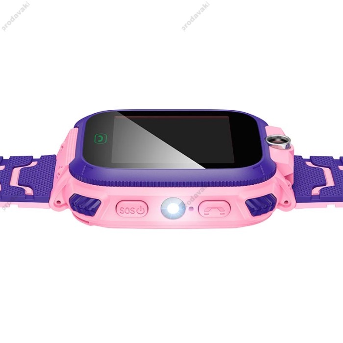 Дитячий смарт-годинник HOCO Y105 2G children phone watch Pink